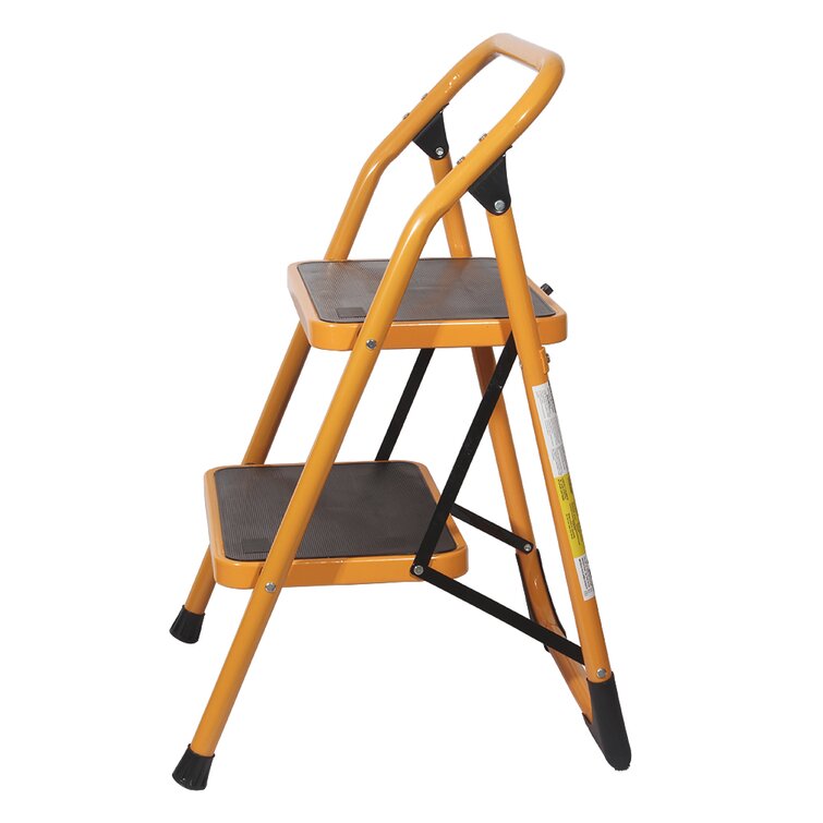 Easy step folding online stool